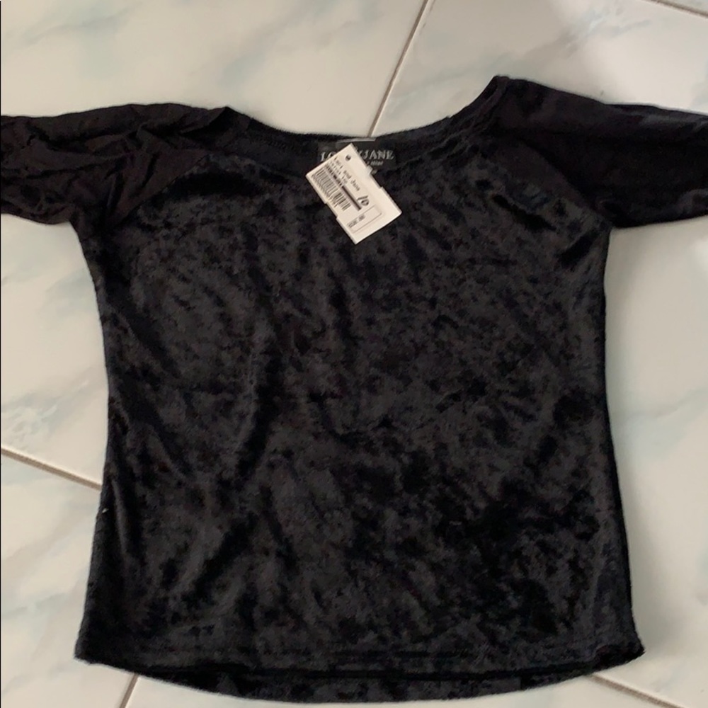 Velvet top
